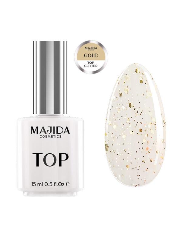 Majida Top Glitter Gold