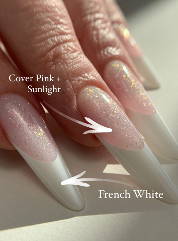 Acrygel Sunlight Majida manicure