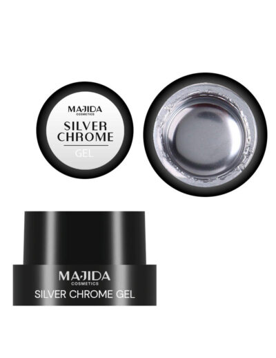 Silver Chrome Gel Majida
